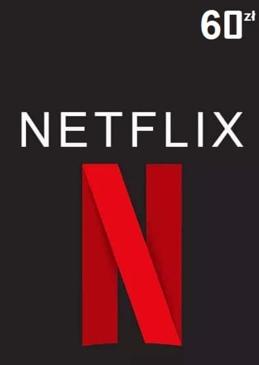 Netflix Gift Card 60 PLN - Netflix Klíč - Poland