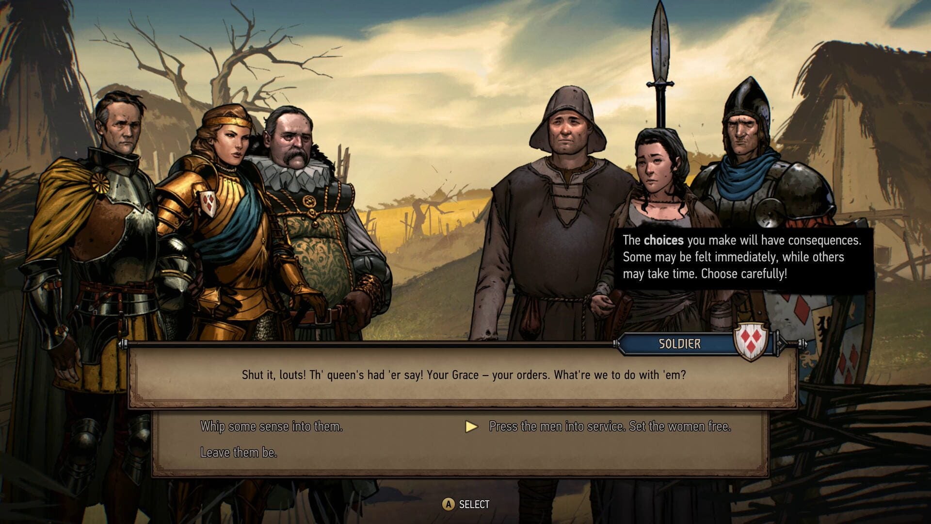 IGDB screenshot: Thronebreaker: The Witcher Tales (5)
